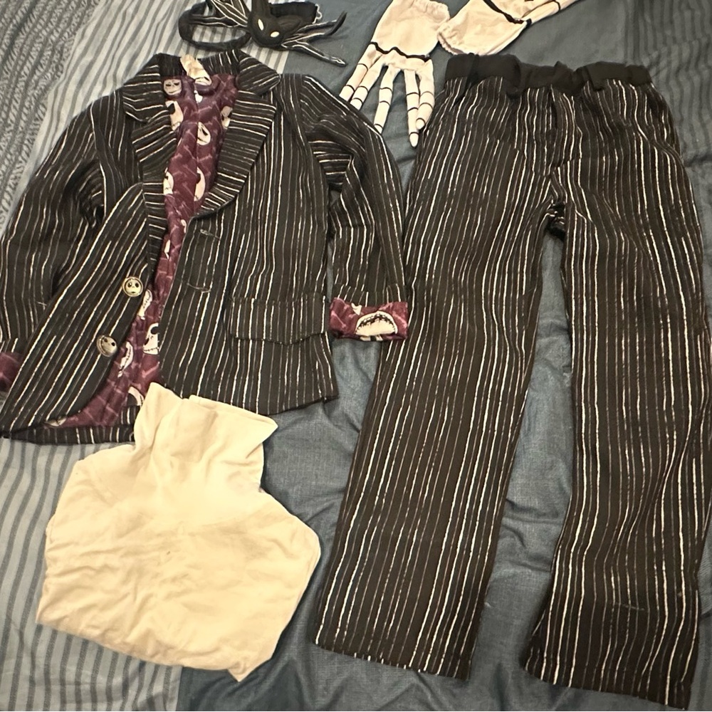 Kids Halloween costume Nightmare Before Christmas Jack Skellington size Small